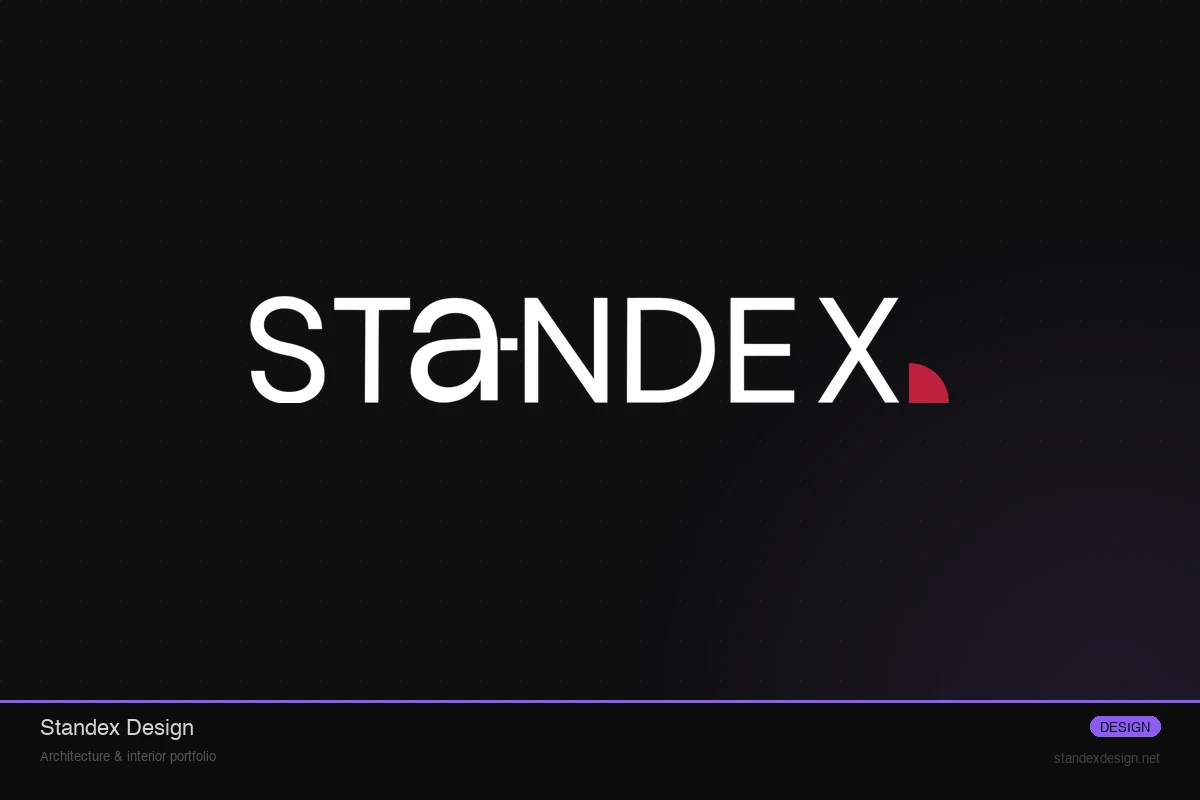 Standex Design Studio portfolio website