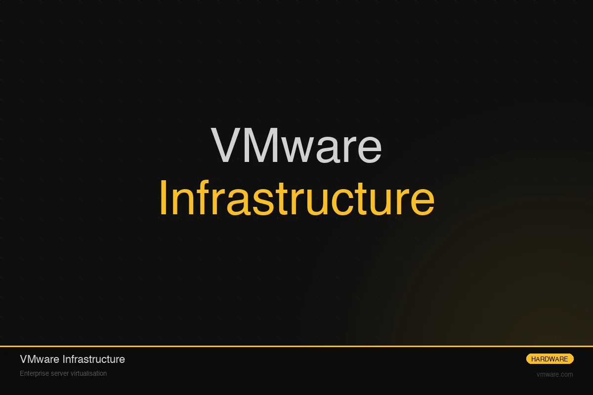 VMware and Microsoft enterprise infrastructure